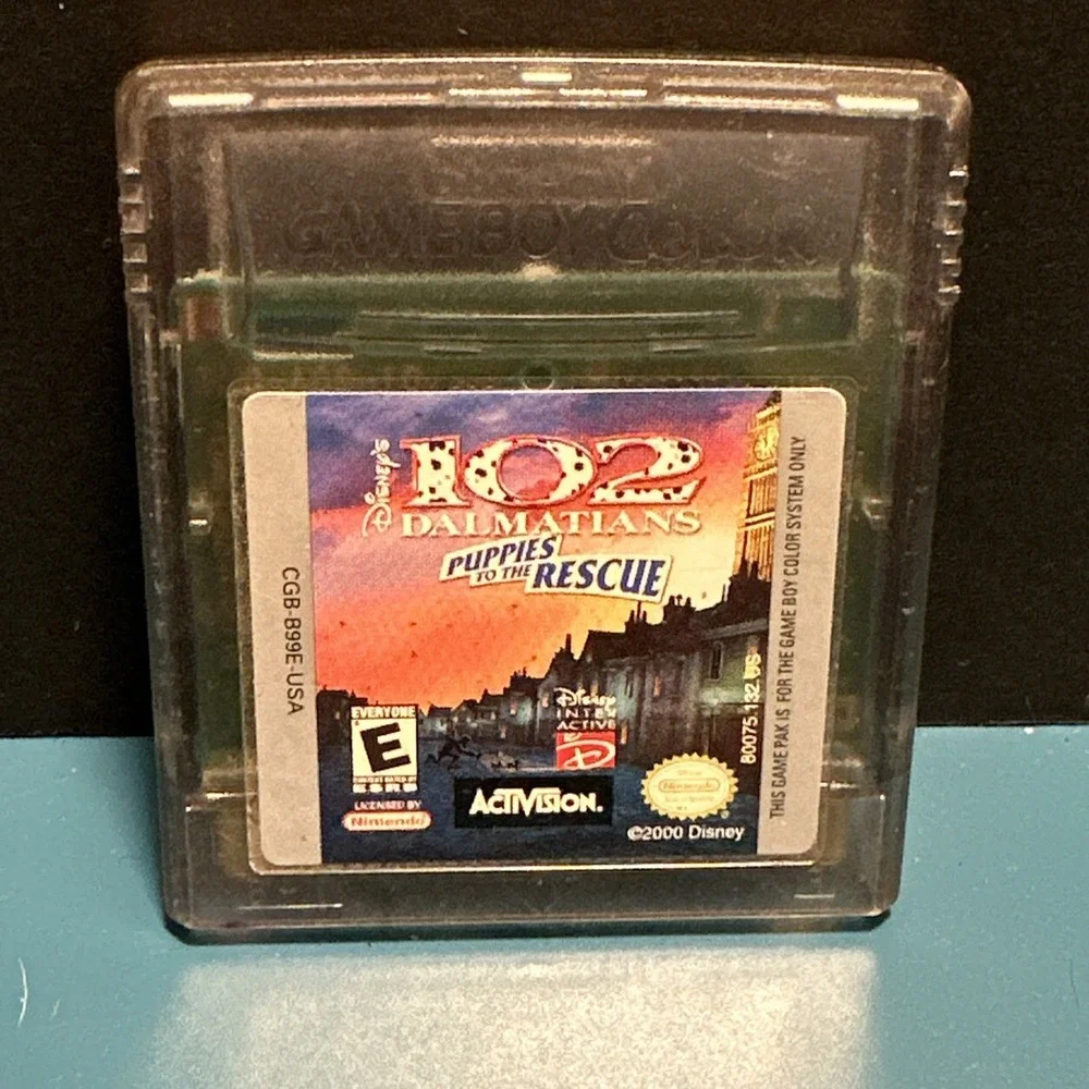 102 Dalmatians: Puppies to the Rescue (Nintendo Game Boy‎ Color, 2000)